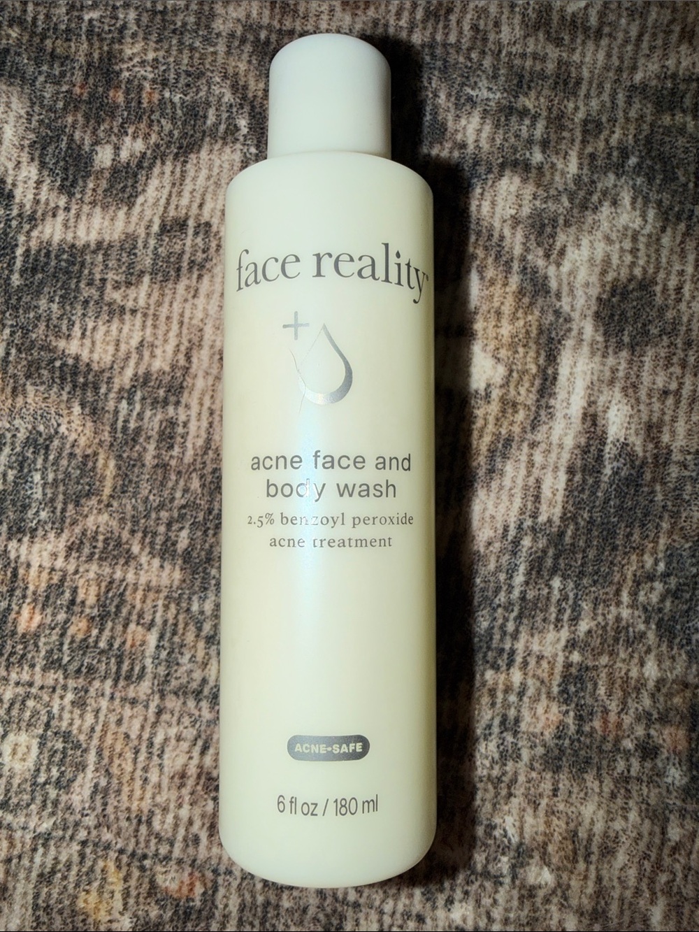 Face Reality Acne Face & Body Wash 2.5% benzoyl peroxide